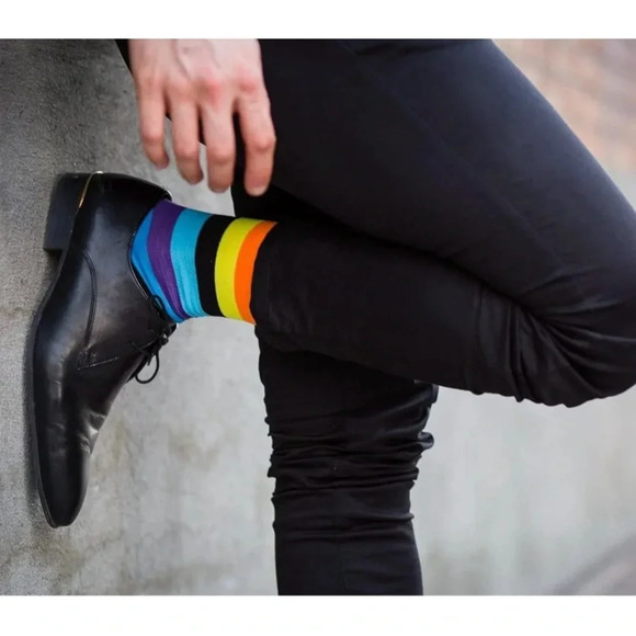 Zeke New 3-Pack Sweat Wicking Stylish Men's Crew Socks Color Mix Sz 6-12 - Picture 1 of 8